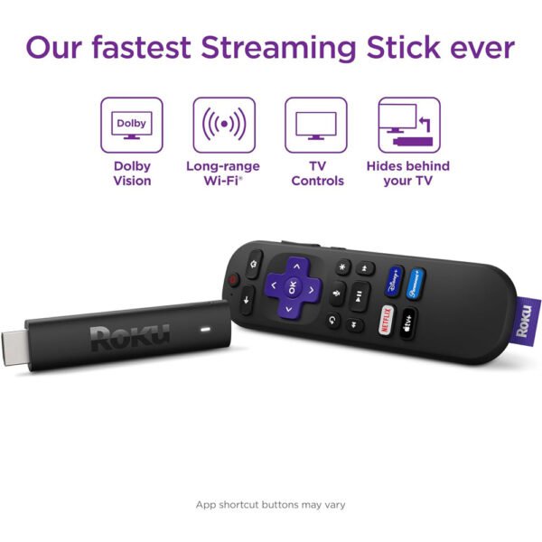 Roku Streaming Stick - Portable 4K