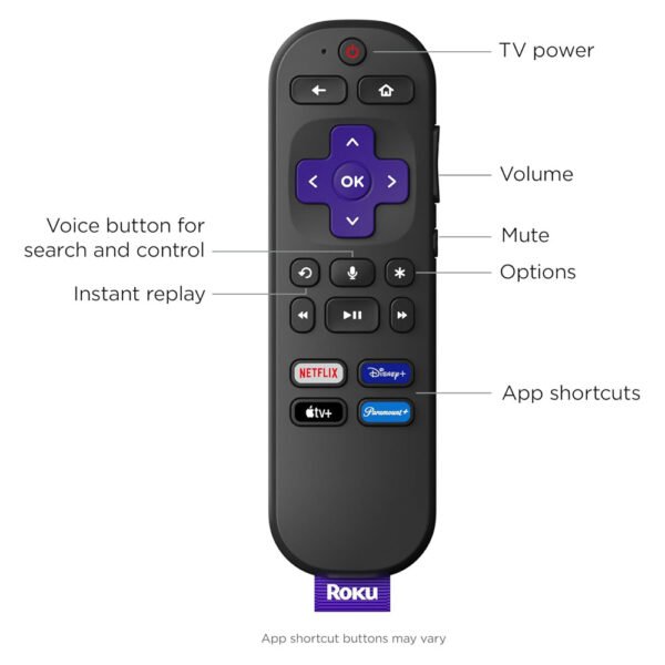 Roku Streaming Stick - Portable 4K